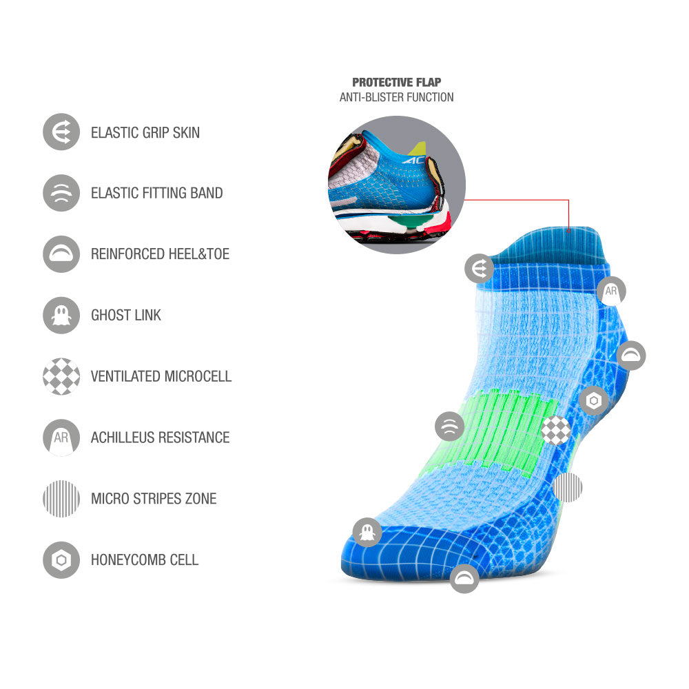 UNISEX MARATHON FIR-INFRARED RUN/FITNESS SOCKS