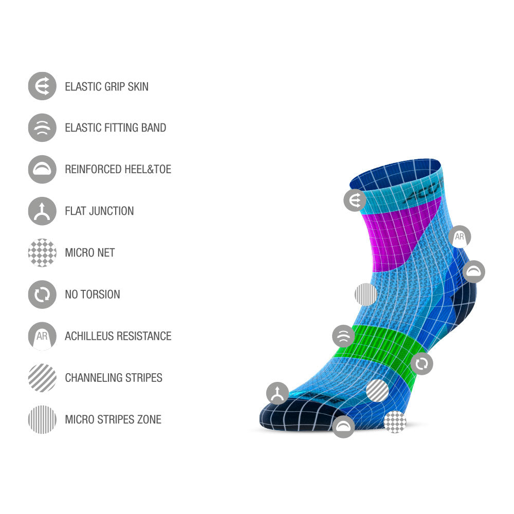 UNISEX MARATHON FIR-INFRARED RUN/FITNESS SOCKS