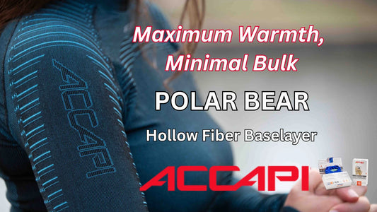 Polar Bear Hollow Fiber Baselayer for Maximum Insulation Minimal Bulk