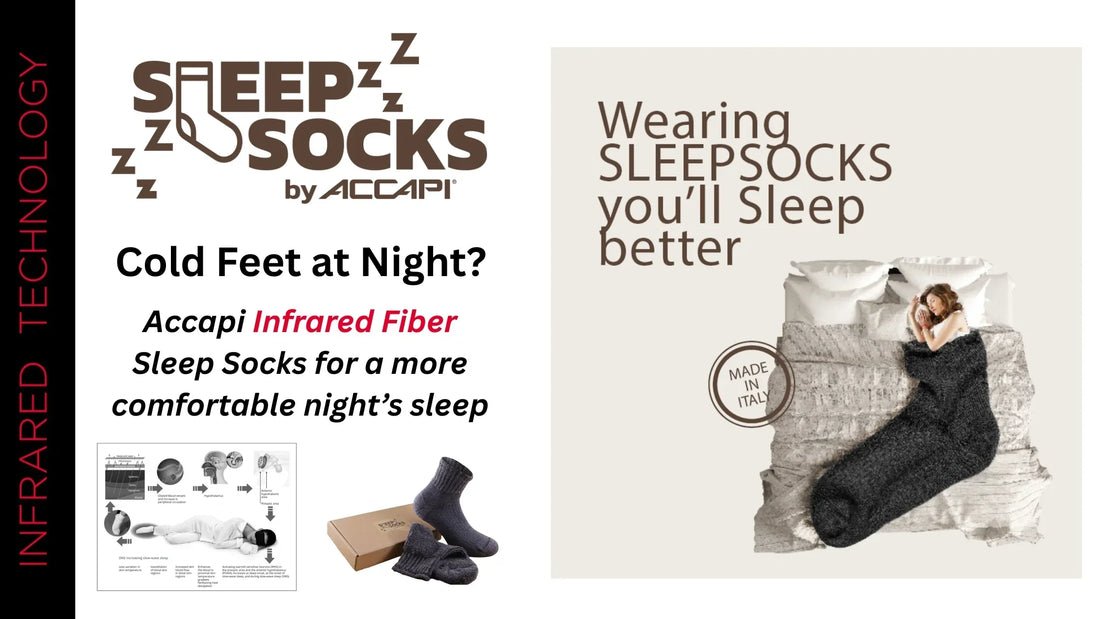 cold feet banner for infrared fiber sleep socks
