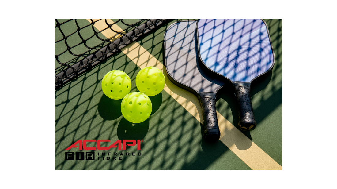 ACCAPI infrared fiber technology for pickleball players