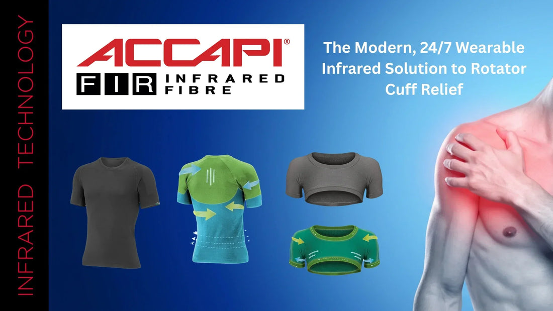 rotator cuff relief with infrared fiber