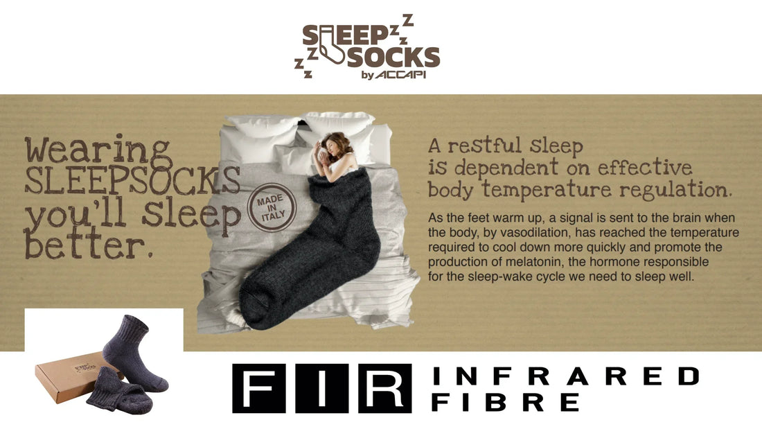 infrared sleep socks by accapi