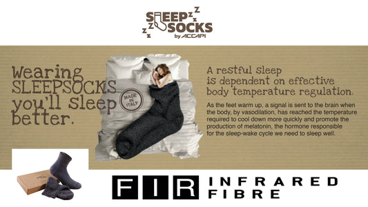 infrared sleep socks by accapi