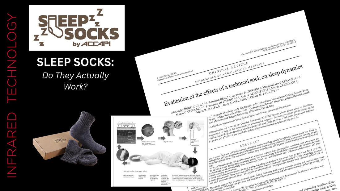 Accapi Infrared Sleep Socks Study and Proof