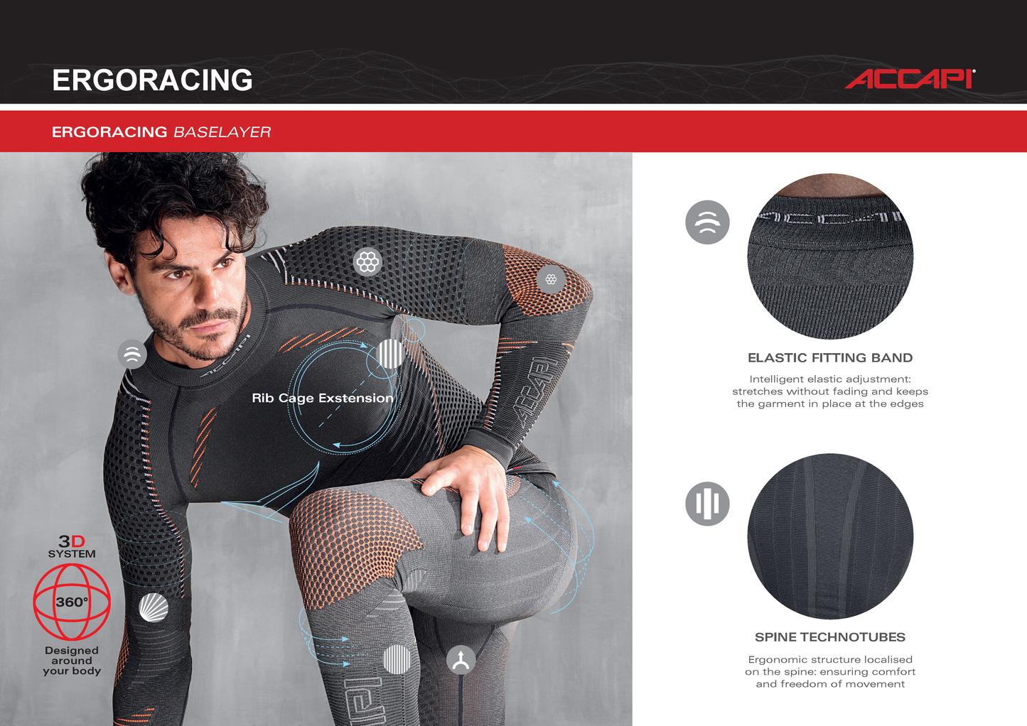 MEN'S ERGORACING L/S LONG SLEEVE SHIRT