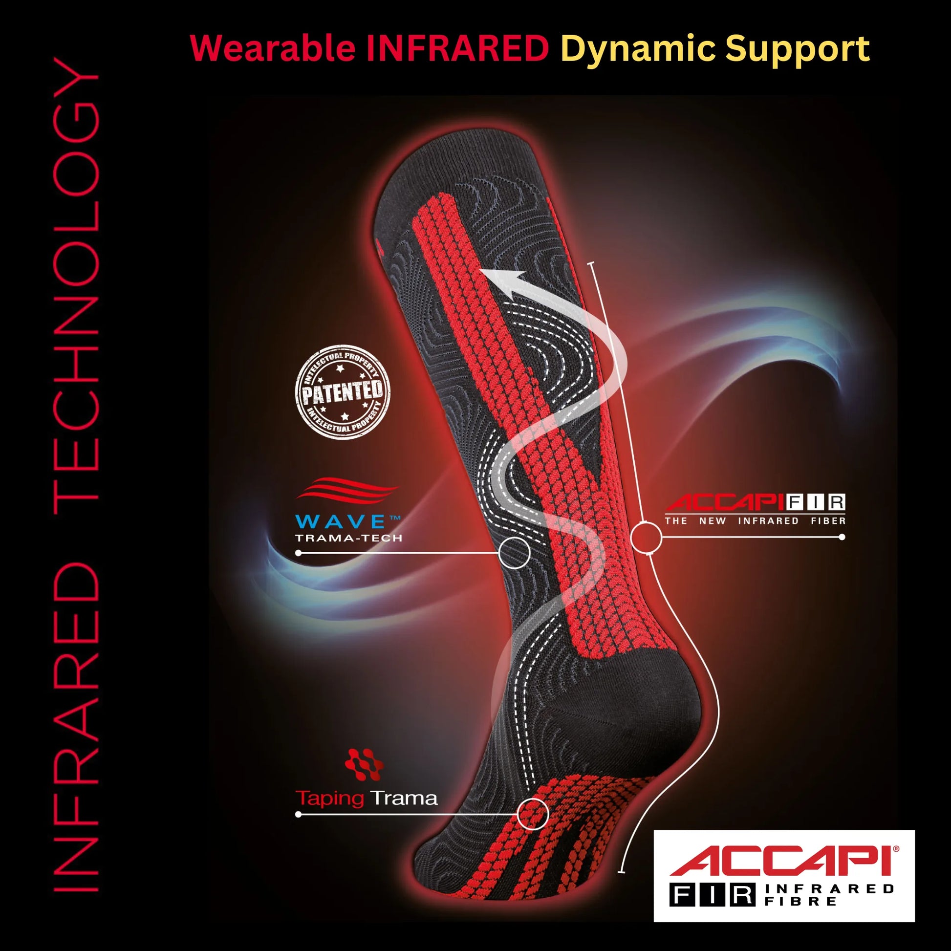 Accapi Infrared Dynamic Support Compression Sock