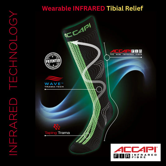 Accapi Infrared Tibial Relief Compression Sock
